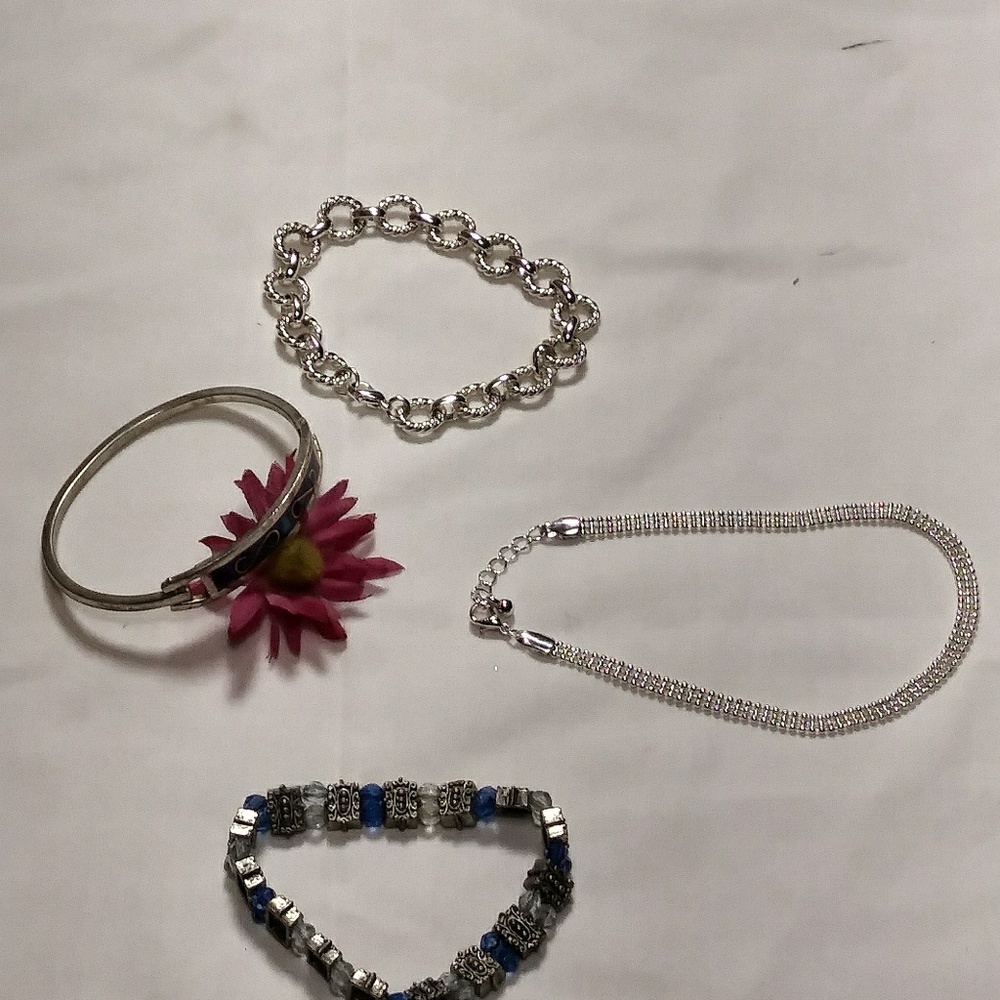 Silver look Bracelets
